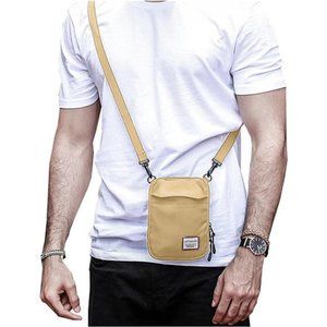 Small Crossbody Bag for Men, Mini Messenger Bag Shoulder Bag for Phone Passport